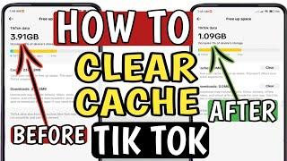 how to clear tiktok app cache (new update) clear cache on tiktok