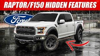 FORD F-150 RAPTOR Tips Tricks & Hidden Features YOU HAVE TO KNOW!!
