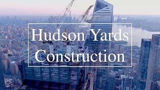 Hudson Yards Spiral Construction Drone