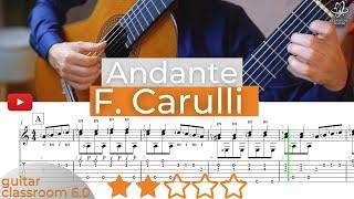 Carulli: Andante Op. 27 No. 18 - Free Classical Guitar Sheet Music & Tips