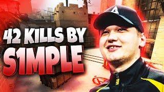 CS:GO - s1mple 42 kills on Mirage @ FPL