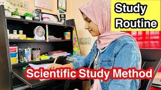 Best Study Routine|Scientific Study Method|How To Get Productive #plusonebiology #sslc #studytips