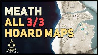 All Meath Treasure Hoard Map Locations Assassin's Creed Valhalla