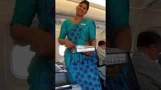 In-flight Entertainment in Business Class SriLankan Airlines 