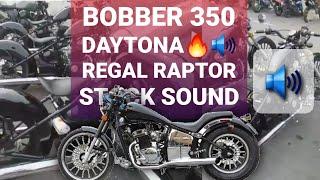 Stock Sound Regal Raptor 350 Malaysia Daytona Ala Ala Harley Davidson Virago