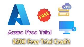 Free VPS and RDP.  How to Create A Microsoft Azure Free Trial Account