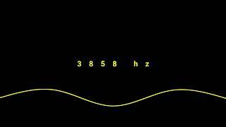 3858 hz frequency tone