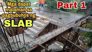 'Wag muna kayong magSlab ng 2nd floor hanggat 'di niyo ito napanood * Part 1 || Pagbubuhos ng SLAB