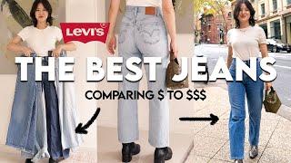 I Found The BEST JEANS From $ to $$$ (Reviewing 9 Straight Leg Jeans)