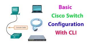 Basic Cisco Switch Configuration | Cisco Switch Configuration with CLI