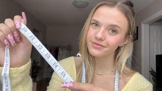 ASMR Measuring You Roleplay  (personal attention + note taking)