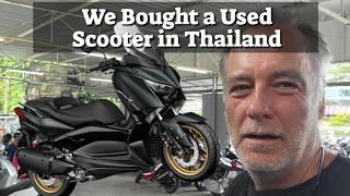 We Bought a Scooter in Thailand - Where We Bought a Yamaha XMax 300 and What Was Included