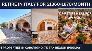 Retire in Puglia for Cheap Part 4 | Retire in Italy for Cheap | Carovigno, Italy