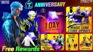 7th Anniversary Free Rewards,Free Fire India | Free Fire New Event|Ff New Event