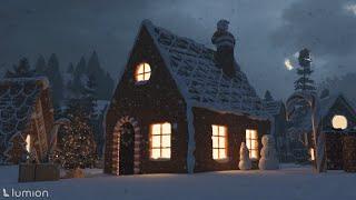 Designing Christmas: Gingerbread House in Allplan and Lumion