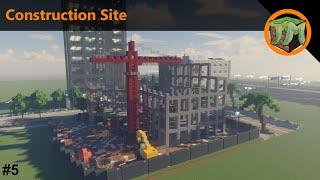 CONSTRUCTION SITE in Minecraft! | TM-Bay #5