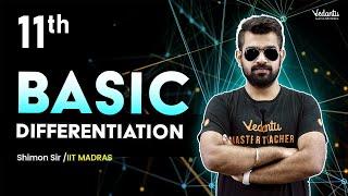 Basic Differentiation  | Maths  | Class 11  | NEET 2025 | Shimon sir