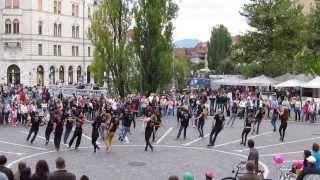 International ZOUK flash mob 2013 - LJUBLJANA, Slovenija - 21.sep.2013