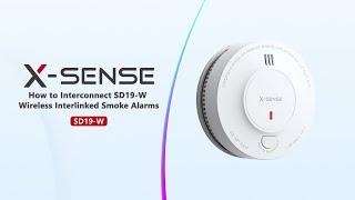 How to Interconnect SD19-W Wireless Interlinked Smoke Alarms？