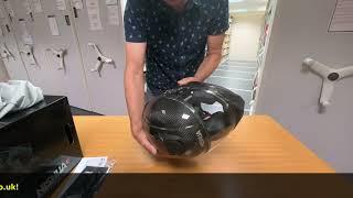 UNBOXING the Nishua NRX 3 Carbon full face motorcycle helmet