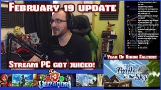 February 2019 Update! Year Of Nihon Falcom & The Juice Meltdown