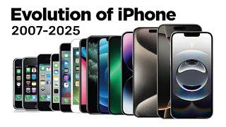 Evolution of iPhone (2025)