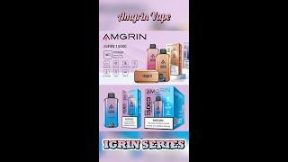 Amgrin IGRIN 15000 Disposable Vape: Unparalleled Convenience for Ultimate Vaping Pleasure