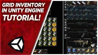 Grid Inventory in Unity Tutorial Tile based inventory in Unity
