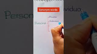 Synonym words || Same Meaning Words