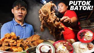 LAGUNA Putok Batok Food Tour! Gotong Kalabaw, Porkchop, Bagnet at Pancit KETCHUP?