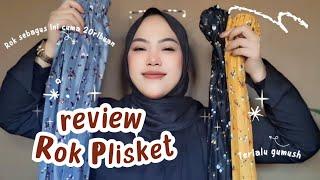 SHOPEE HAUL !! REVIEW ROK PLISKET KEKINIAN CUMA 20RIBUAN SUPER RECOMENDED