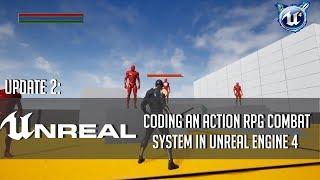 Coding An Action RPG Combat System In UE4 | Update 2 - Lock-on System, Directional Roll, Back Stab