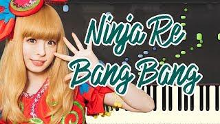 Kyary Pamyu Pamyu - Ninja Re Bang Bang (Piano Tutorial Synthesia)️