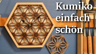 Kumiko Uhr selberbauen Japanese woodworking Teil 1