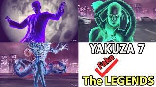 Fake Legends(Kiryu, Majima, Saejima) in Yakuza 7