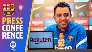  LIVESTREAM: XAVI PRESS CONFERENCE (BARÇA - CELTA)