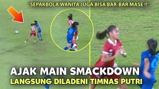 TIMNAS PUTRI JUGA BISA BAR-BAR BOS Moment Emosi Claudia Scheunemann Saat Dikasari Pemain Thailand