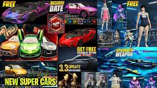 OMG  LEMBORGHNI Cars Full Look | New CUSTOM CRATE M416 | New POPULARITY FREE EMOTE | PUBG/BGMI