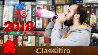 Classifica - Top 10 Giochi da Tavolo del 2018