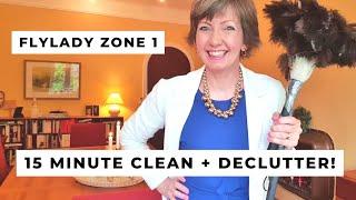 15 minute Flylady clean + declutter! Hygge Home Weekly Routine