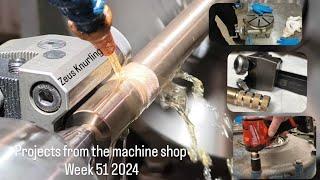 Projects from the machine shop week 51 2024 machining & Gearbox & vibrator repair