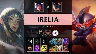 Irelia Top vs Rumble: Godlike - KR Grandmaster Patch 14.24