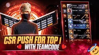 Teamcode Gameplay, Custom Room , Guild Test & ID Checking Live || Free Fire India Live With Frenzy