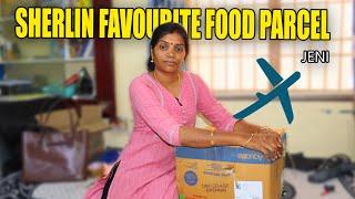 ஹாஸ்டலுக்கு காரா சாரமான தொக்கு பார்சல் போகுது  | Sherlin's favorite food parcel | Jeni