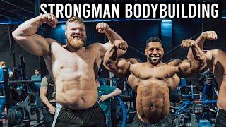 Strongman Tries Bodybuilding ft.Nathan De Asha