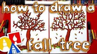 How To Draw A Fall Tree