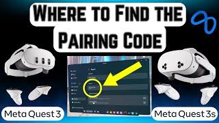 How to Find The Pairing Code On Meta Quest 3 and 3s - Meta Quest Tips