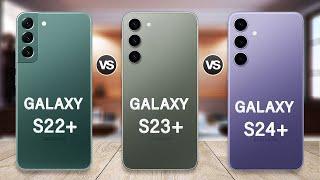 Samsung Galaxy S24 Plus Vs Galaxy S23 Plus Vs Galaxy S22 Plus