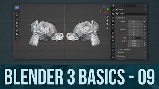 BLENDER BASICS 9: Duplicate and Instance Objects