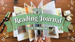 Full 2023 Reading Journal Flip Through! Let’s geek out over books and journal spreads together